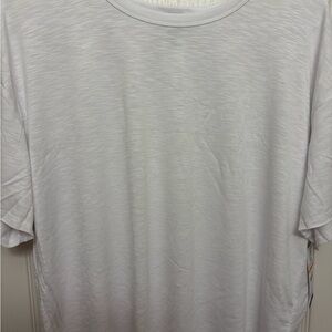 sofia by sofia vergara Men's Lightweight White Short Sleeve Tee